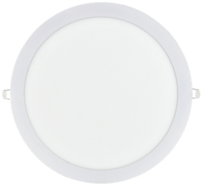 Светильник ДВО 1610 белый, круг LED 24Вт 6500 IP20 IEK