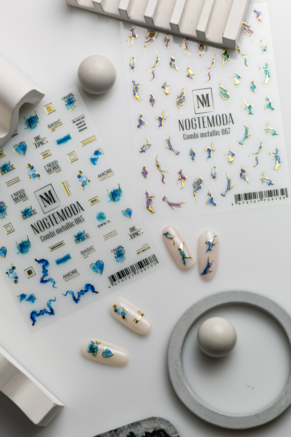 акварель надписи на ногтях