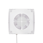 Вентилятор вытяжной Ballu BAF-SL 100 VP с обратным клапаном и тяговым выключателем