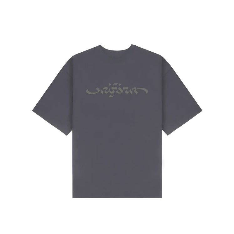 Футболка UNIFORM Relaxed Heavy Arabic, графит