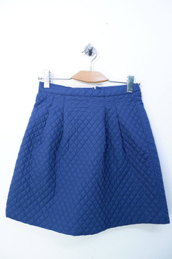 Юбка Oodji стеганная, для прохладной погоды, маркировка 40 размер