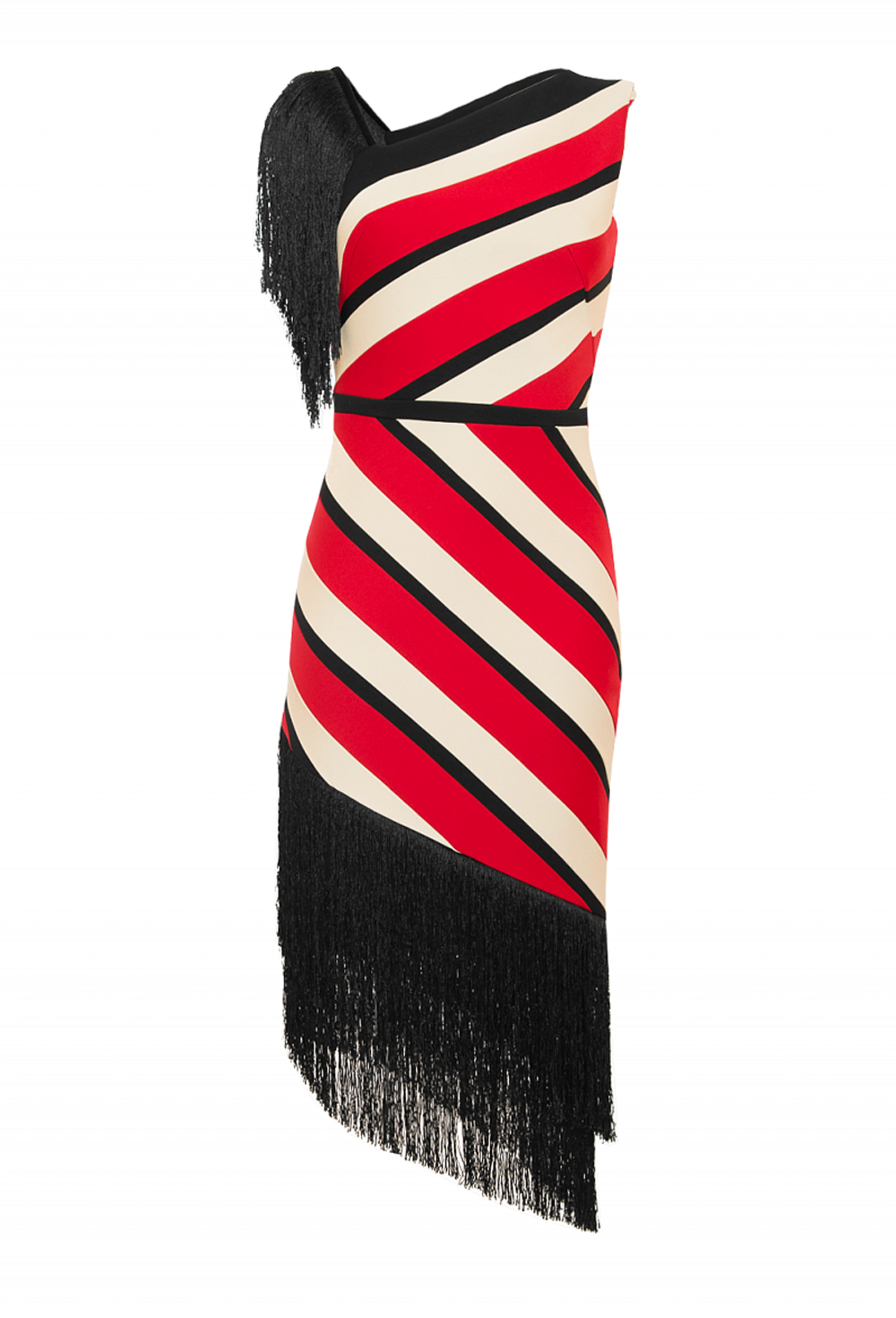 Платье с ассиметричной горловиной 10 -18SS