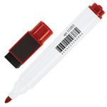 Маркеры для белой доски на магните со стирателем, НАБОР 4 цвета, 3 мм, STAFF "Manager", 152006