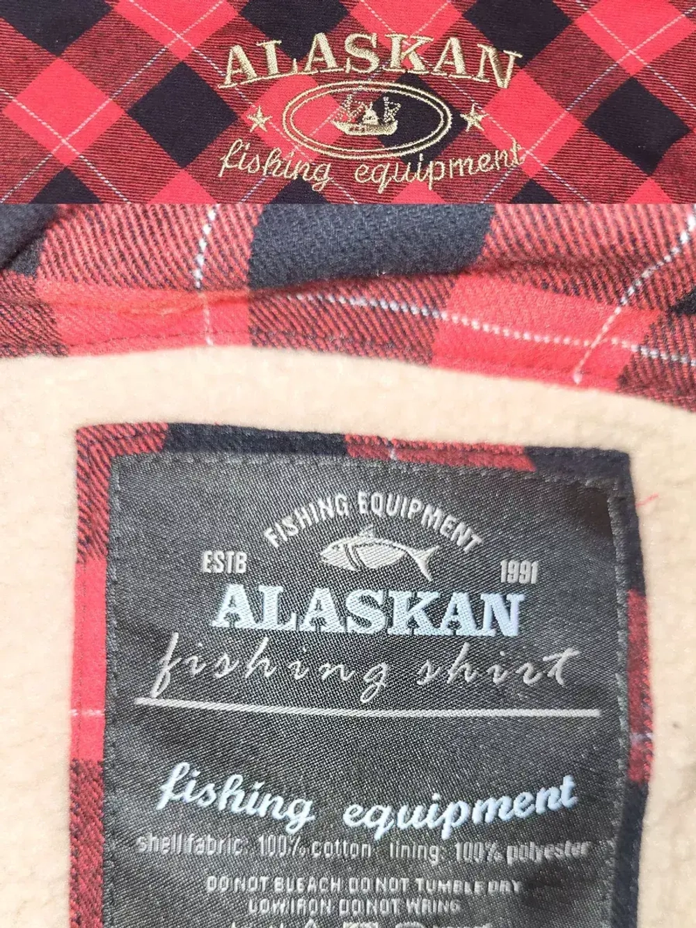 Рубашка мужская в клетку теплая с длинным рукавом  XXL