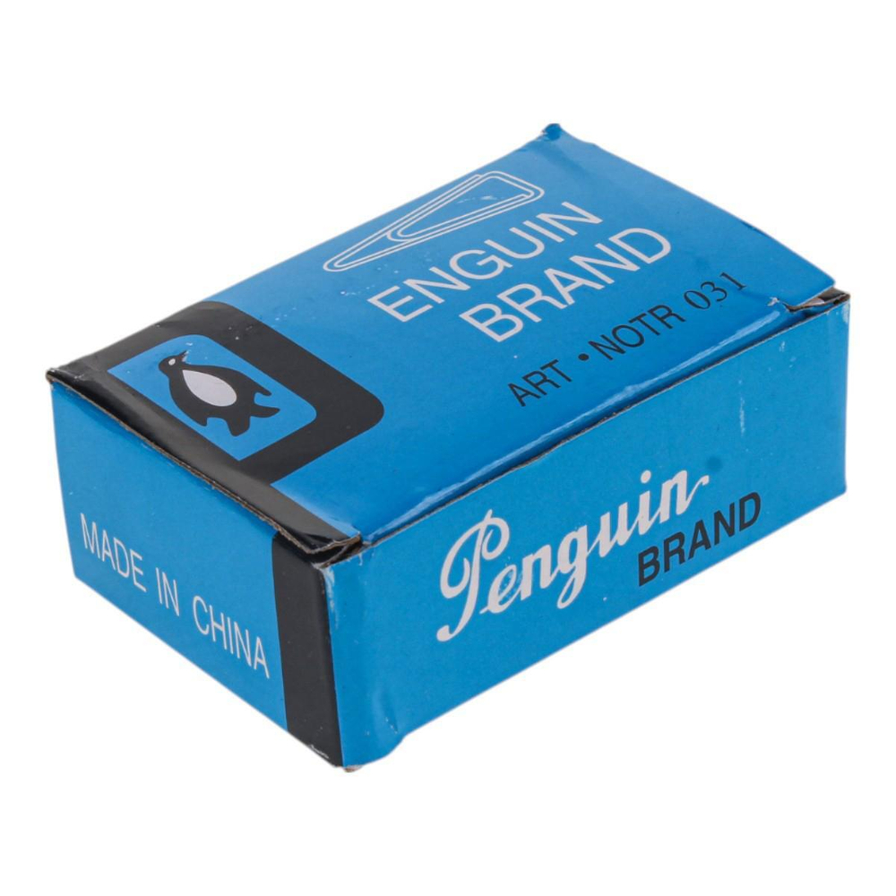 Скрепки треугольные 31мм 100 шт в картонной коробке