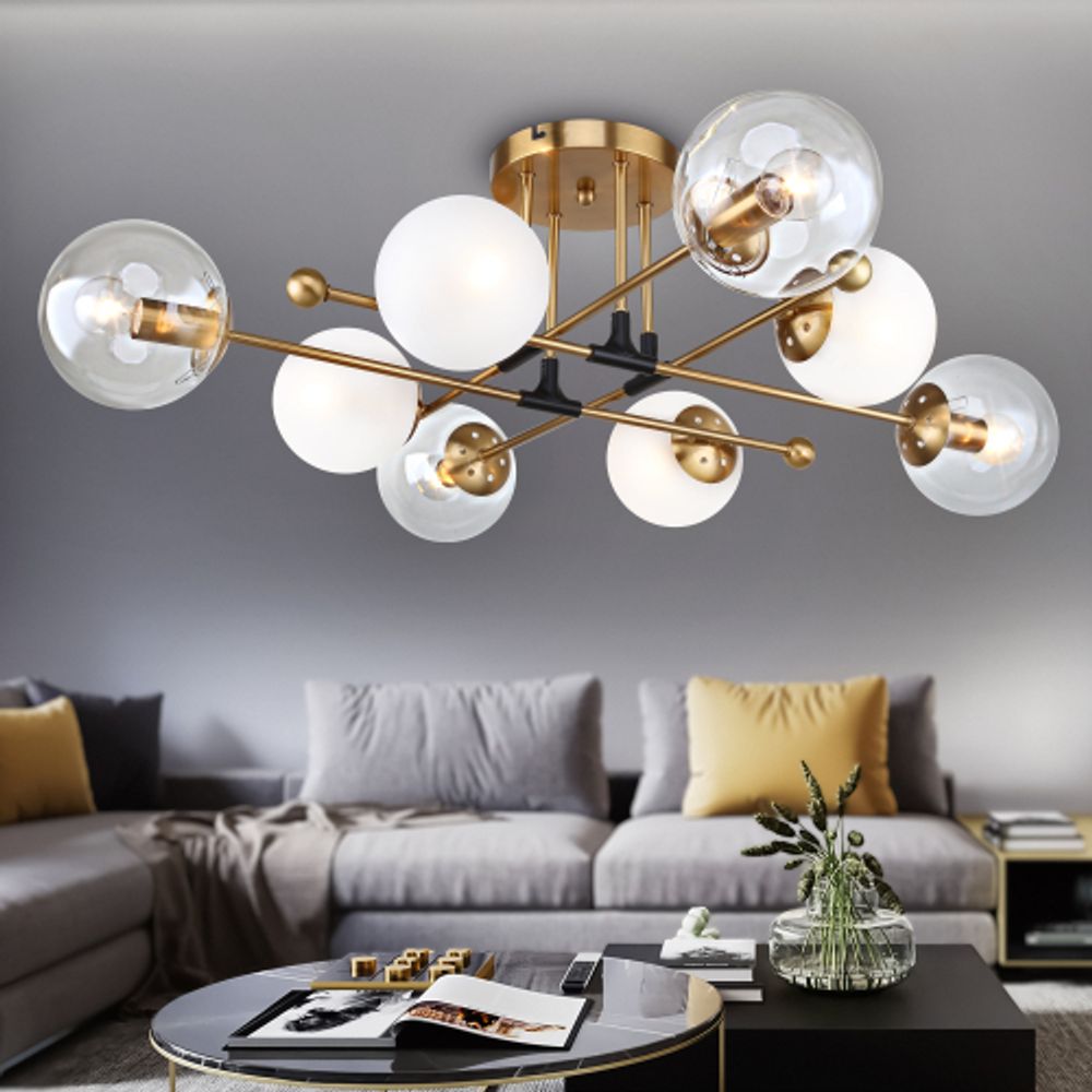 Люстра Rivoli Darlene 3145-308 8 х Е14 40 Вт модерн | Rivoli