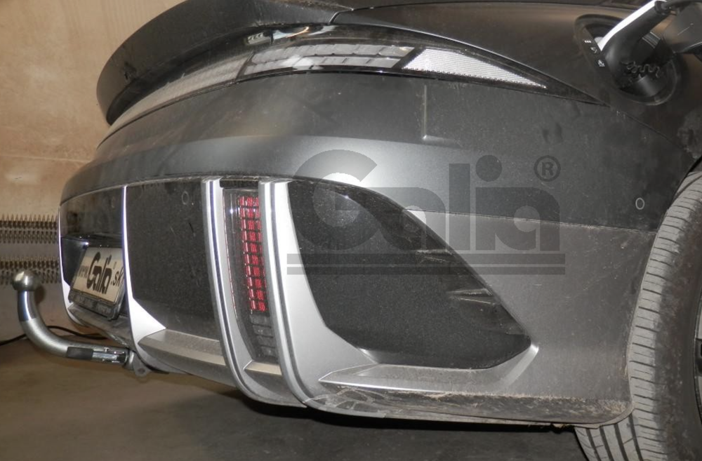 Фаркоп оцинкованный для Hyundai Ioniq 6 2022- быстросъемное крепление шара, Galia.H113C