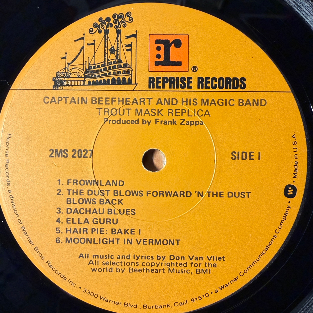Captain Beefheart & His Magic Band ‎– Trout Mask Replica 2LP (США 1977г.) Т