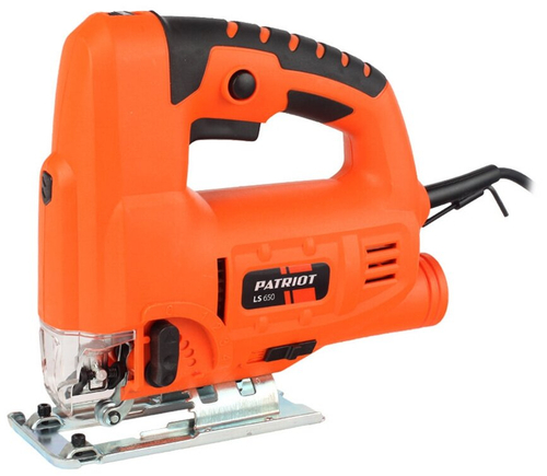 Лобзик PATRIOT LS 650, мощность 570 Вт, макс толщина дерева 65мм (190301710)