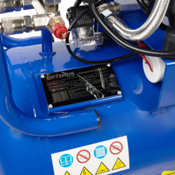 OPT-305044 Компрессор поршневой безмасляный, 440 л/мин, 3 КВт, 220 В, ресивер 50 л