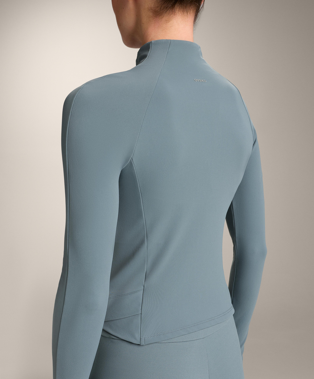 Oysho Легкая и теплая высокотехнологичная куртка, синевато-серый