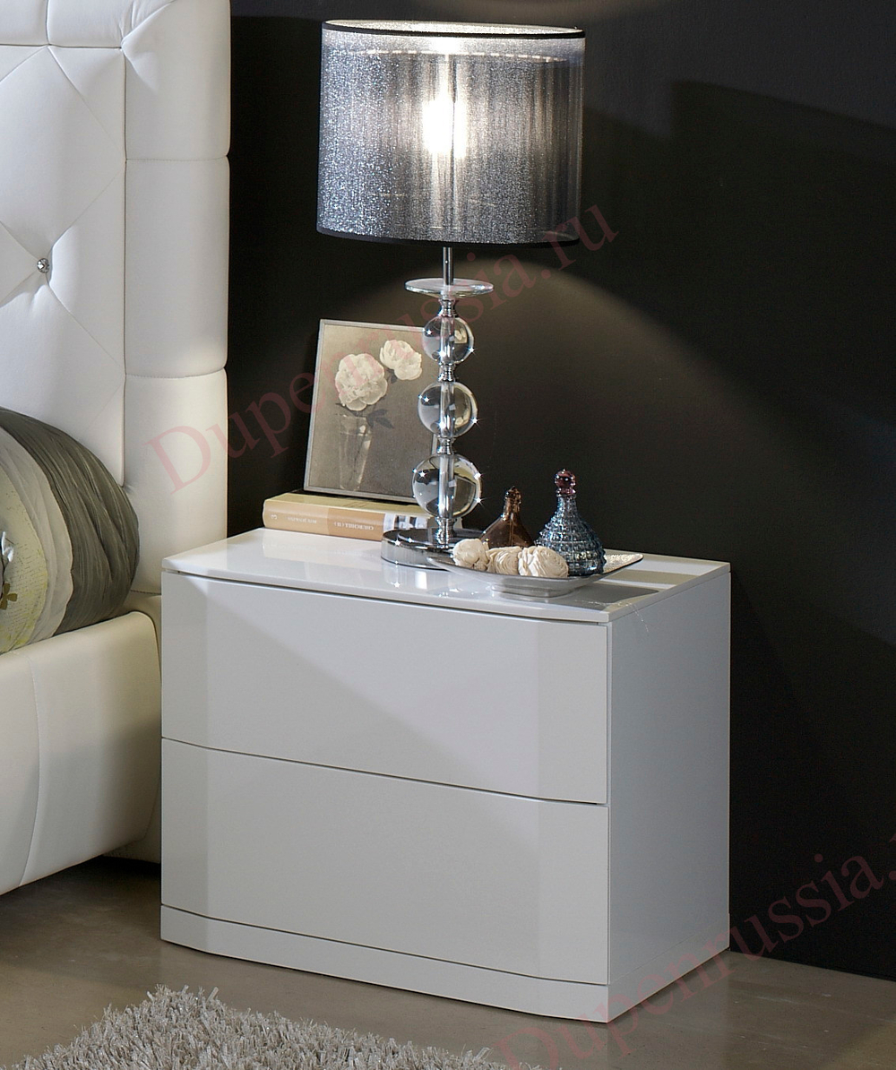 Тумба прикроватная DUPEN M-102 белая