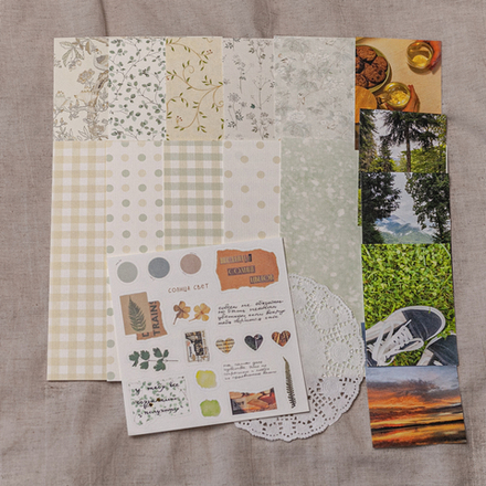 Коллажный набор "Расцветать" 📌