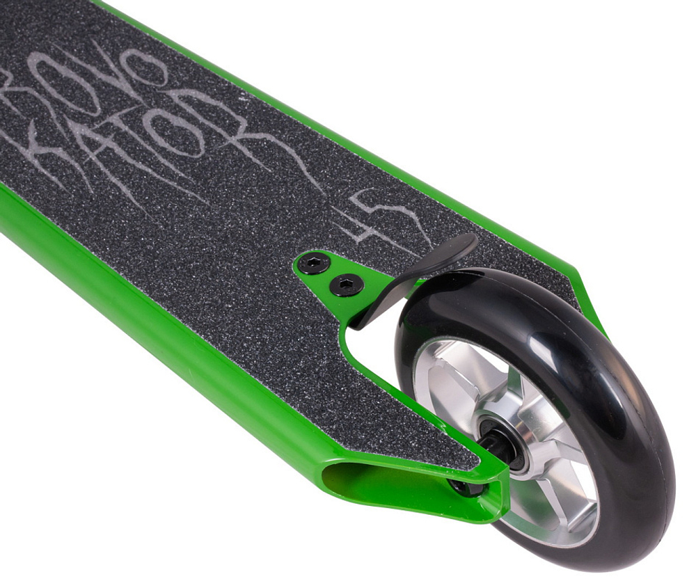Самокат трюковой Provokator 45 green/black 1/4 зеленый/чёрный