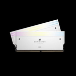Оперативная память CORSAIR Dominator Titanium RGB, 32 Гб DDR5 (2x16 Гб), CL32, 6400 МГц, Белая (CMP32GX5M2B6400C32W)
