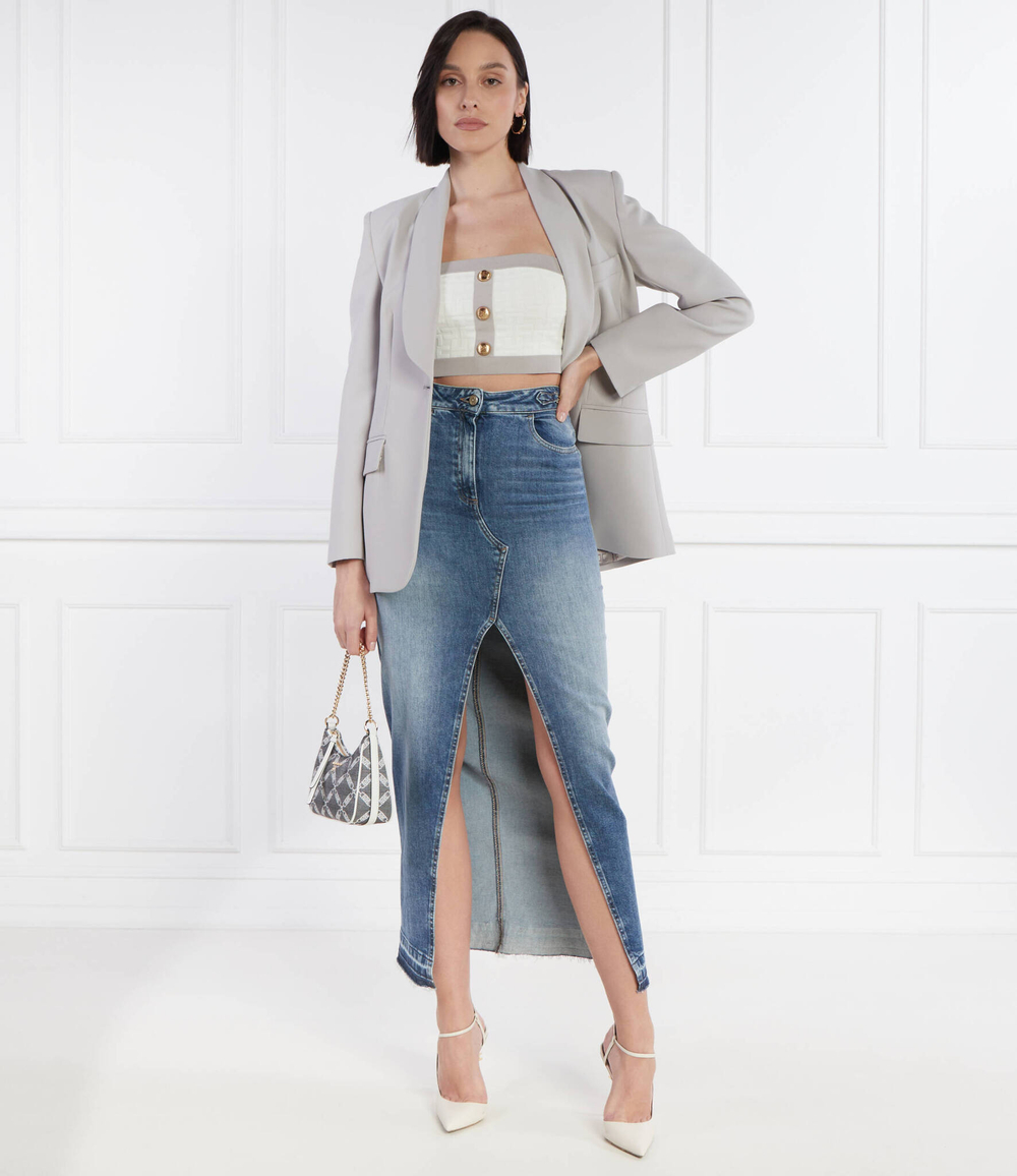 Топ Elisabetta Franchi - белый(TK15B42E2)