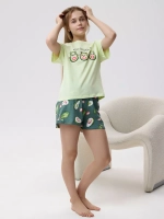 Пижама домашняя с шортами хлопок