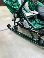 Коляска комбинированная «Ника Детям 7-8S» зеленый (арт. НД7-8S/2)