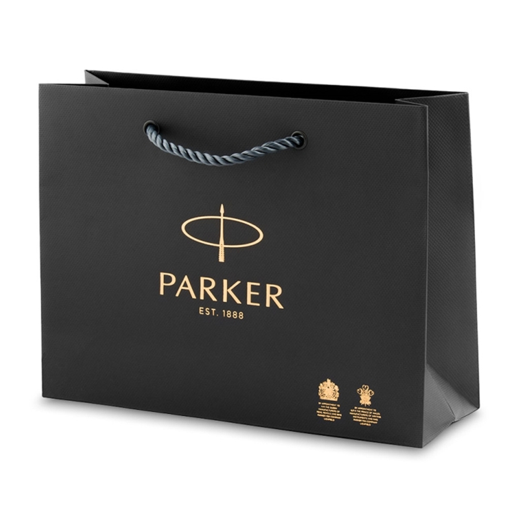 Подарочный набор: Шариковая ручка Parker Jotter Russia SE, цвет: St. Steel GT и Ежедневник недатированный "Герб"
