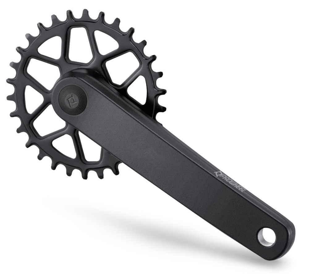 Система Prowheel MTB 1х(9/10/11S), 36T, сталь, 175, алюм, Chainline 48.8, кв под 124 черн.