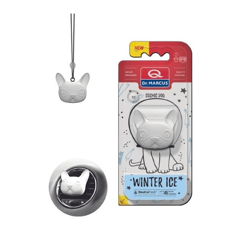 (Dr. Marcus) Ароматизатор на дефлектор Cosmic Dog "Winter ice"