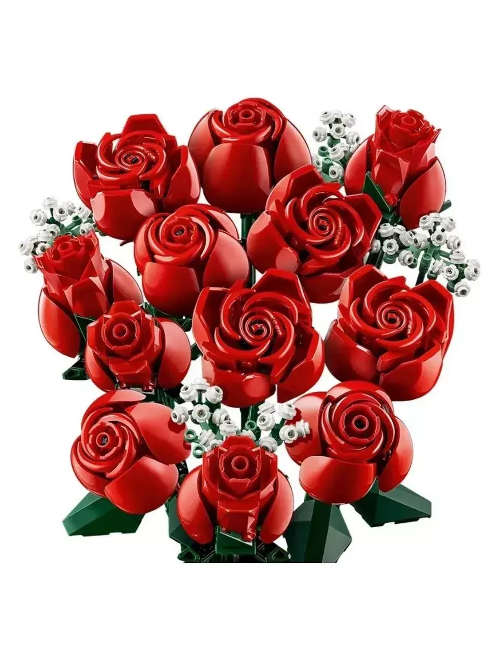 Конструктор Букет роз цветы 822 детали