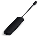 USB-Хаб Satechi Slim Multiport V2 (USB-C) (ST-SCMA2) Подключение: встроенный кабель USB-C. Порты: USB-C (PD 60 Вт), 2 USB-A 3.2 Gen 1, microSD UHS-I, SD UHS-I, HDMI (до 4K 60 Гц)