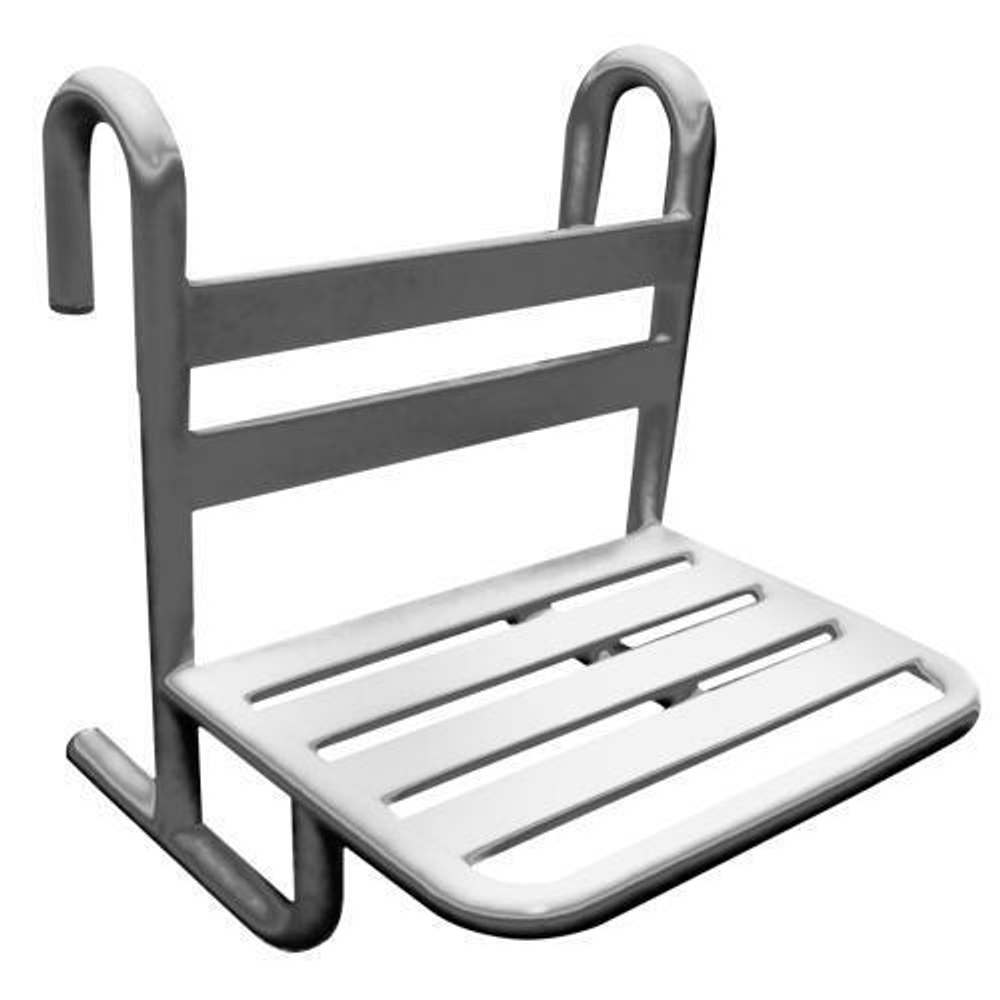 Сиденье для душа нерж.сталь NOFER 15042.MOV.S матовый