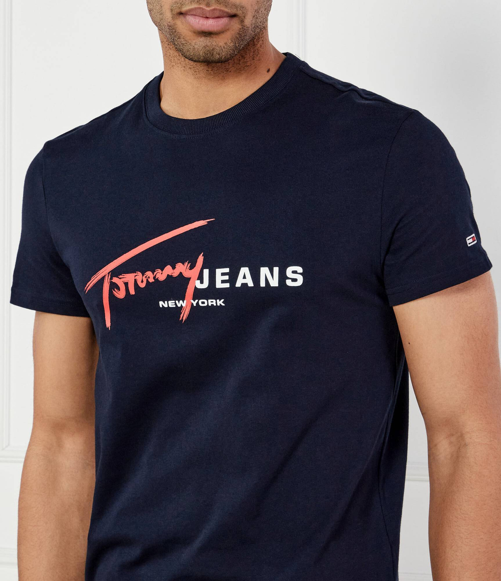 Футболка Tommy Jeans - темно-синий(DM0DM20817)