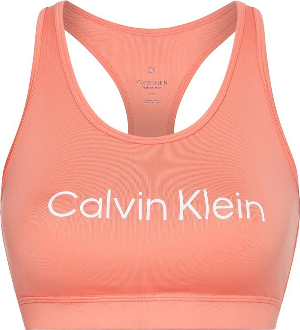 ТОП теннисный Calvin Klein Medium Support Sports Bra - blooming dahlia