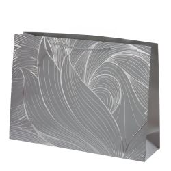 GAEM Пакет подарочный L (бумага 210г/м2, блок 12шт), L45 W12 H32 см, 4в.