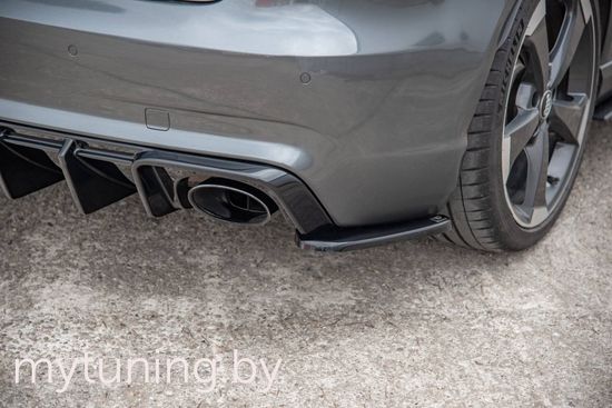 Сплиттеры бампера заднего боковые для AUDI RS3 8V Sportback (15-16)