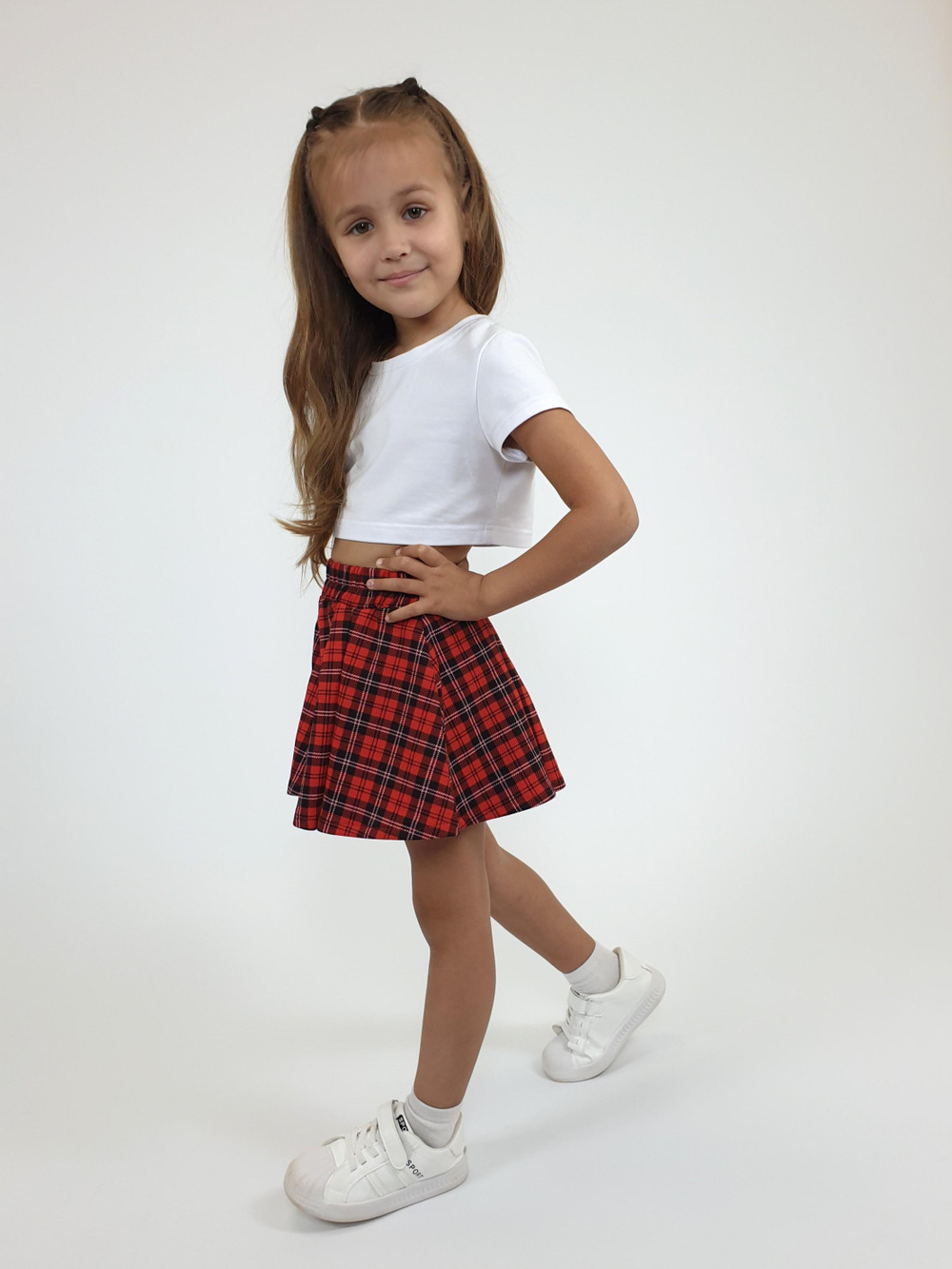 18-34-1 Юбка-шорты для девочки