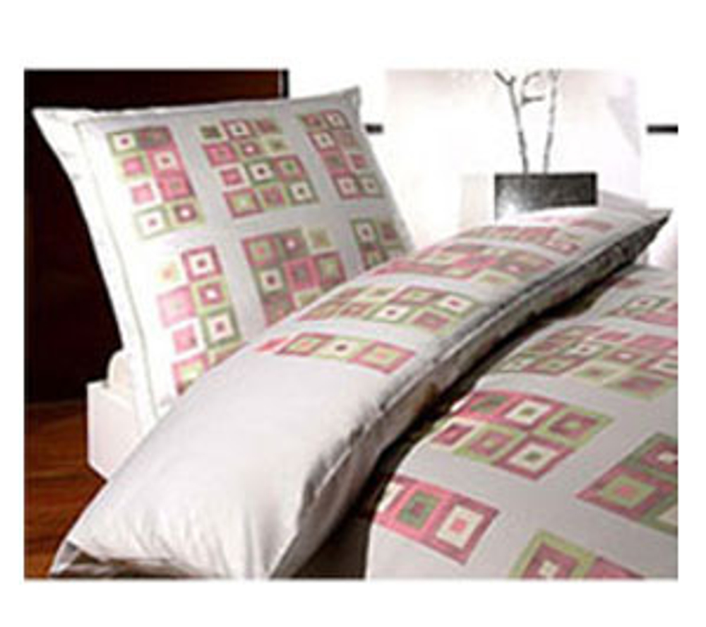 Наволочка 70x70 Elegante Mosaico зеленая