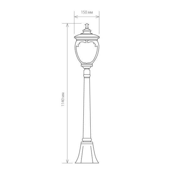Уличный светильник Elektrostandard Andromeda F (GLYF-8024F) a027998