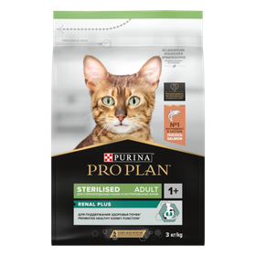 Про План Sterilised Лосось 3кг.