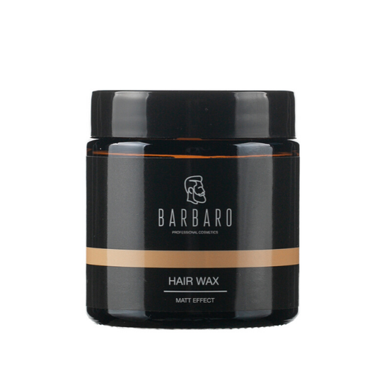 Матовый воск для укладки волос BARBARO, 100 гр.