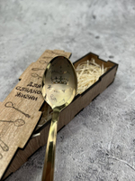 Чайная ложка Крестник