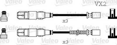 VALEO - 346071-VAL - Ignition Cable Kit