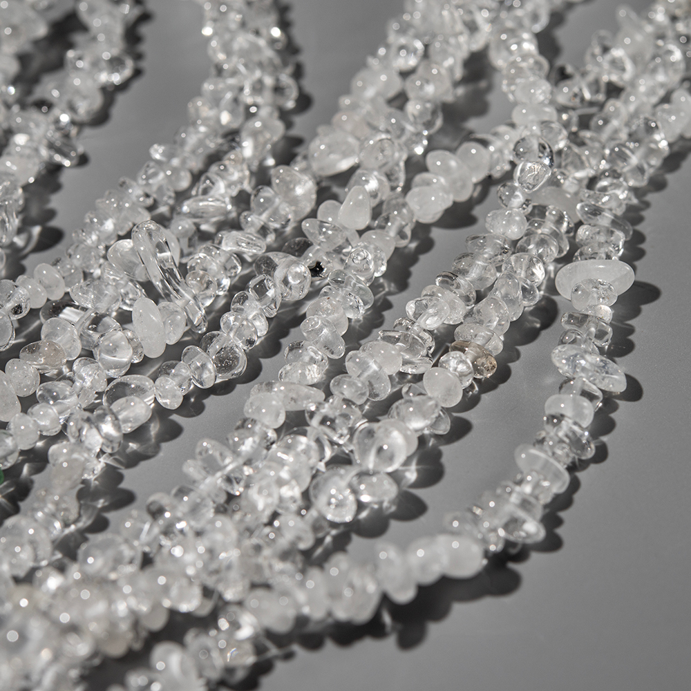 Горный хрусталь натуральный, фриформ 4-10мм