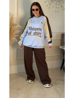 Костюм ATTIRE спортивная двойка свитшот с брюками