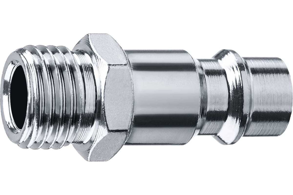 Переходник ЗУБР Профессионал 1/4"M - рапид штуцер 64915-1/4