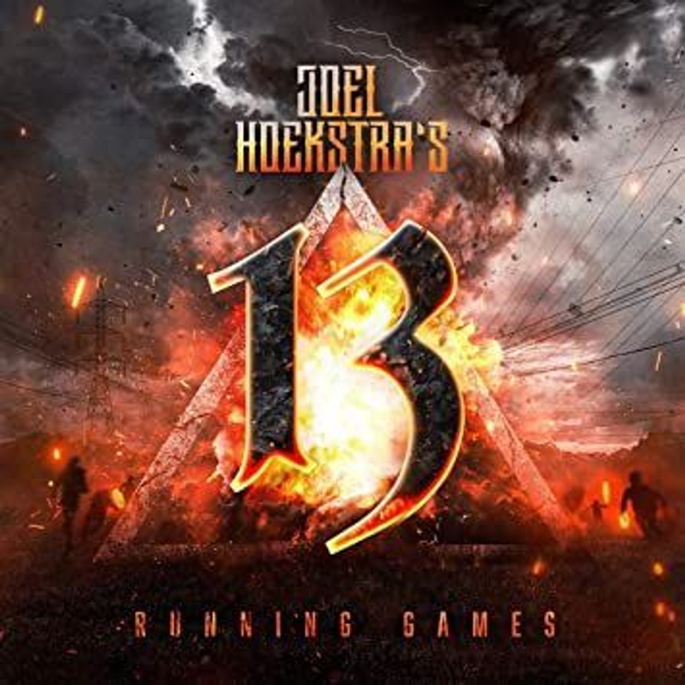 JOEL HOEKSTRAS 13 - Running Games, hard rock, WHITESNAKE, музыкальный компакт диск