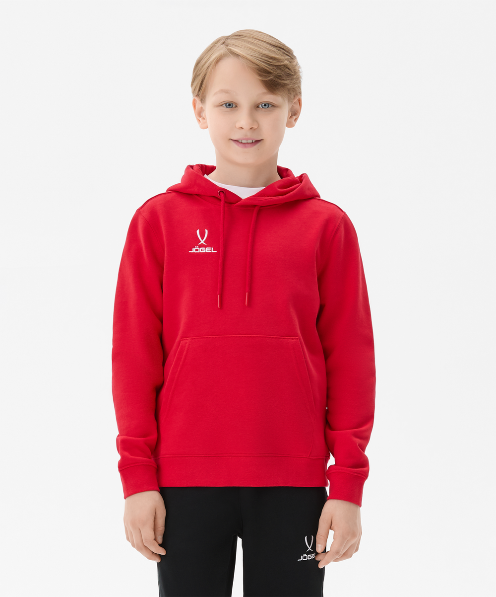 Худи ESSENTIAL Cotton Hoodie, красный, детский