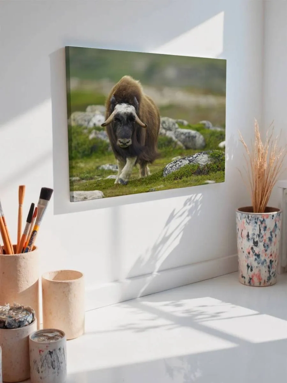 Картина на стену 40 X 50 Овцебык