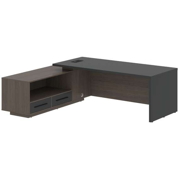 Стол руководителя с тумбой VCT 2319(L)  2300х1900х750 VELION