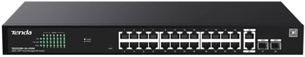 Коммутатор управляемый Tenda TEG2228P-24-410W