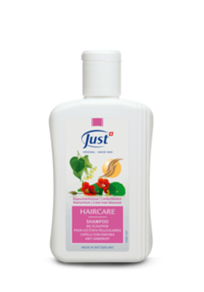 JUST Natural Hair Shampoo Anti-dandruff 250ml - Шампунь против перхоти