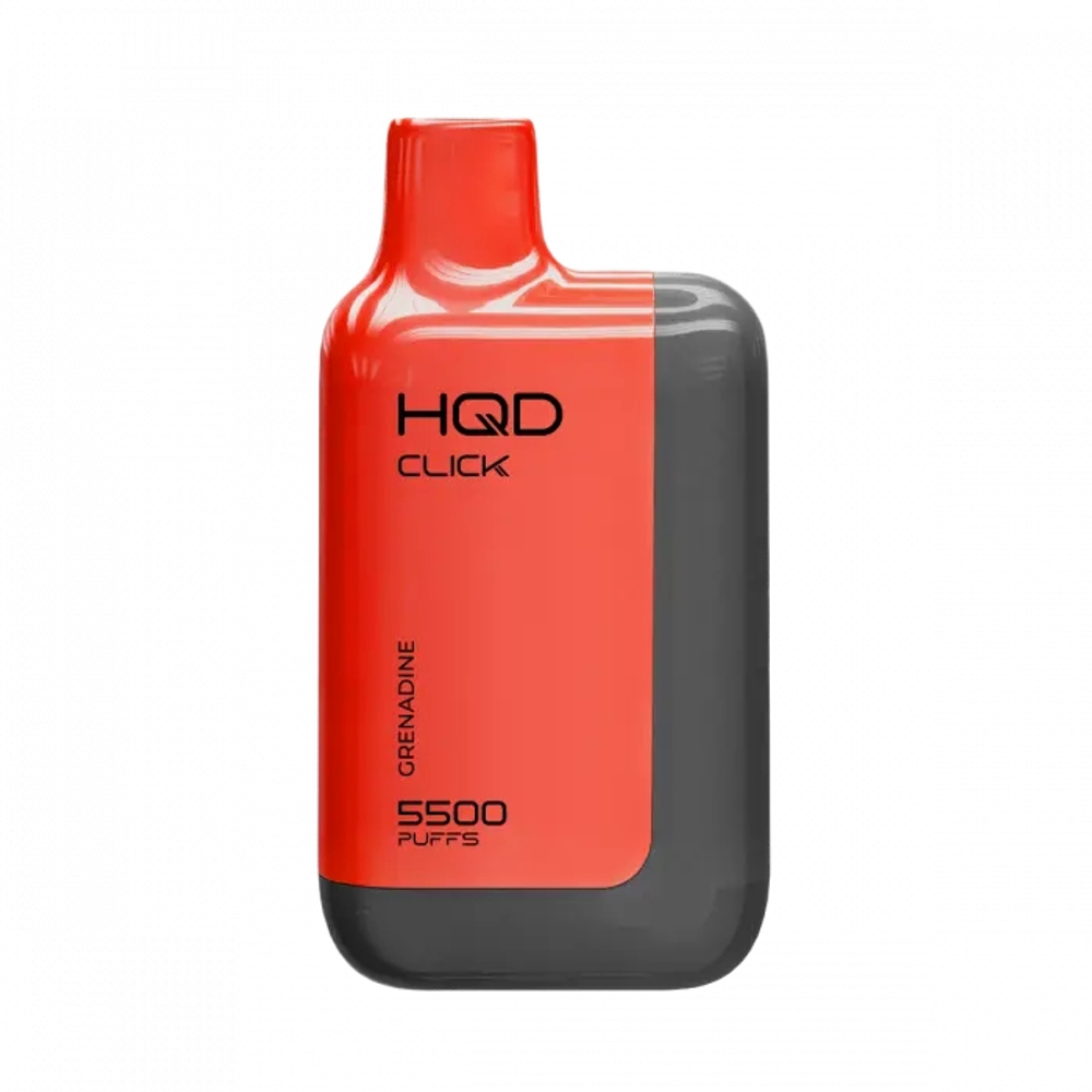 Набор HQD Click 5500 с картриджем Гранатовый сок-смородина-лимон купить с доставкой по Москве и России