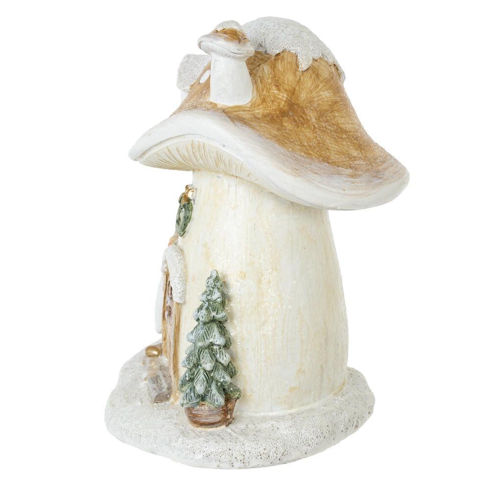 GAEM Фигурка декоративная с подсветкой "Домик и гномы", L13 W10 H15 см